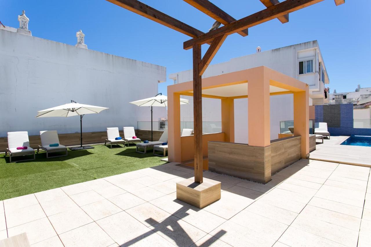 Hotel Casa Amarela Albufeira Exterior foto